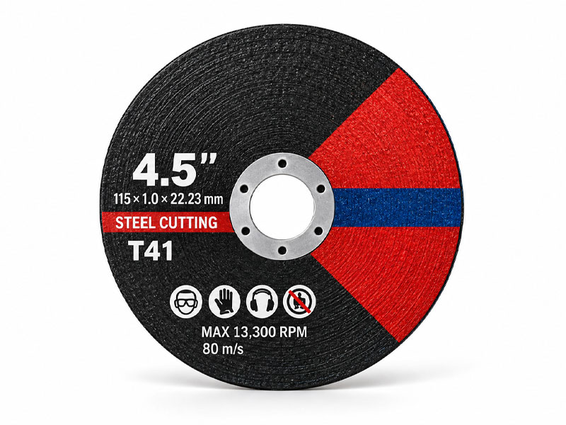 4.5-inch T41 Ultra-thin Steel Cutting Disc